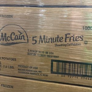Five Minute Fries