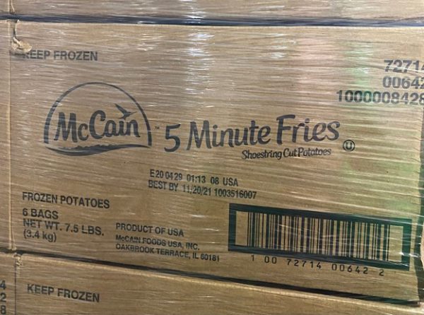 Five Minute Fries